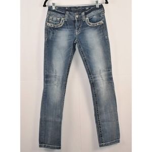 Miss Me Size 27 Straight Jeans